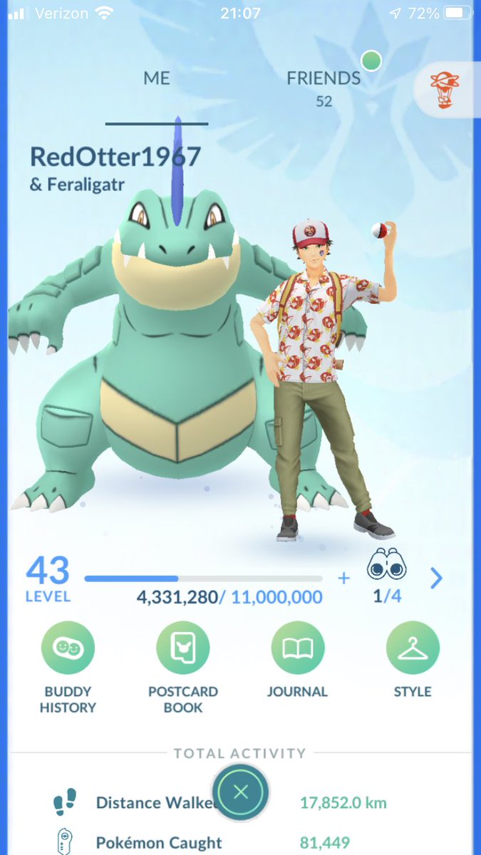 Red__Otter's tweet photo. Trainer: RedOtter1967
Type: Water
Team: Lanturn, Qwilfish, Kingdra 
#PokemonGOTourContest https://t.co/SnRJoyX8m7
