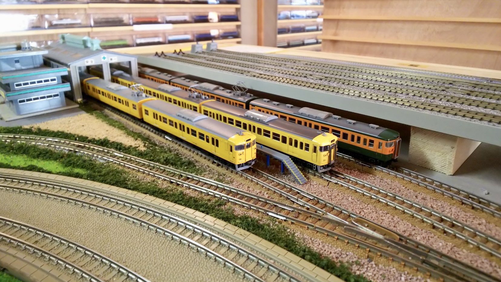 Nゲージ レイアウト　オマケ多め トミックス 鉄道模型 ジオラマレイアウト Nゲージ用 複線