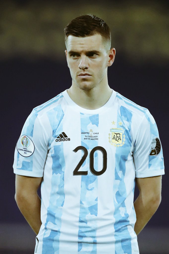 Primera Camiseta Argentina Jugador Lo Celso 2022