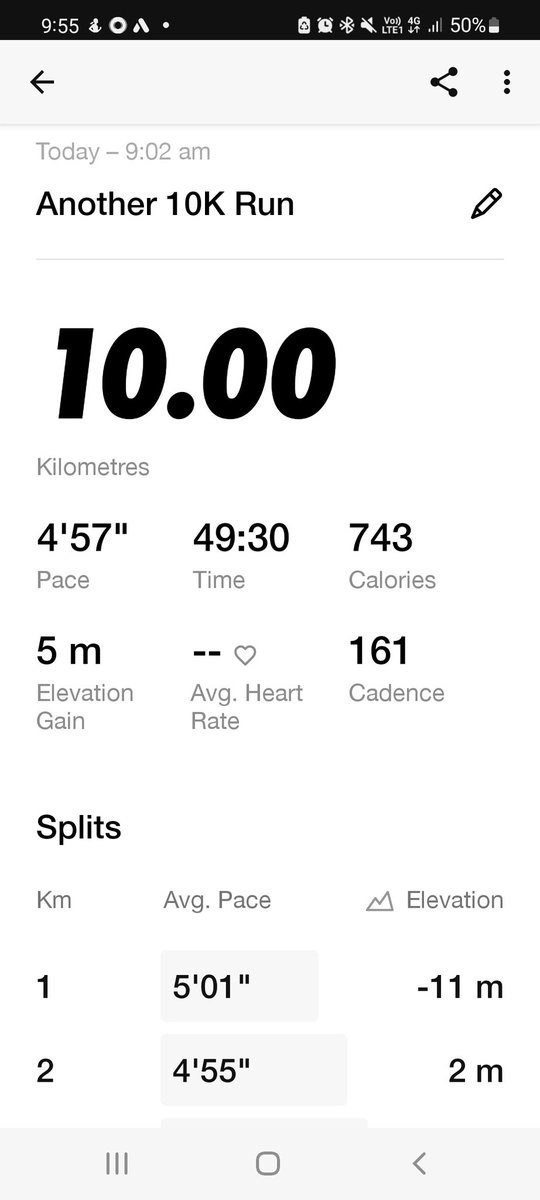 JoshBlackler's tweet photo. 10k PB! 
@bennettrun https://t.co/UUEzvGu84H