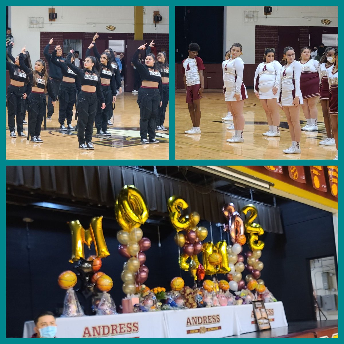 MartyTeran915's tweet photo. Andress HS Girls Basketball 🏀 celebrating senior night and the win against the Austin Panthers 78-11. @AHSGoldenEagles @ElenaMo2016 @Joseph13464651 @Cluna04Luna @Andress_Bball https://t.co/VW3IIz4GgG