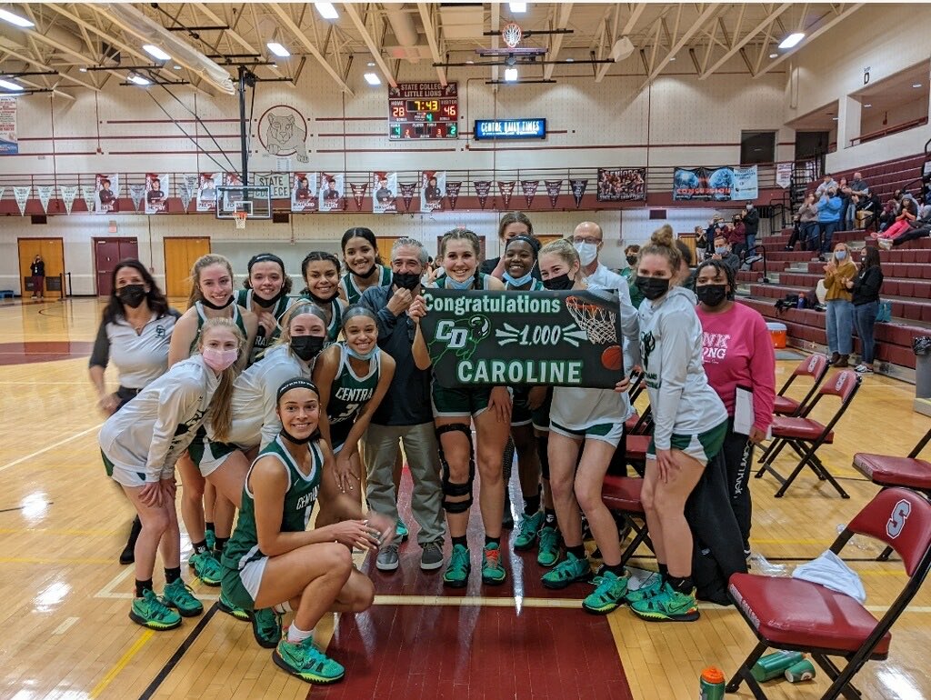 Congrats Caroline!🔥. Girls won 56-34.
