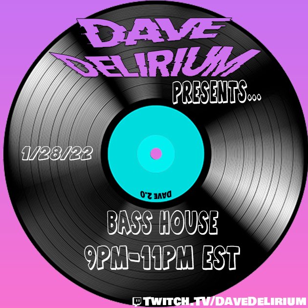 Happy Friday!!! Twitch.tv/davedelirium