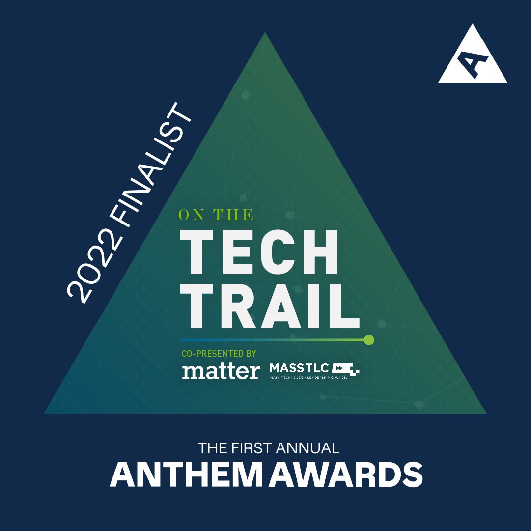 thopcroft's tweet photo. We’re excited that @MassTLC’s On the #TechTrail podcast was named a finalist in two categories at @TheWebbyAwards’ inaugural @AnthemAwards, created to celebrate purpose &amp; mission-driven work worldwide. Thanks to @MatterComm for producing this amazing show! https://t.co/dgQfQrUPtg https://t.co/s4GT6crzKy