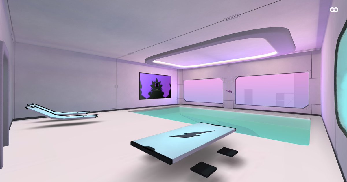#CloneX fam,

👁‍🗨 Last weekend to chill?
🥳 Lets have a pool party!

🌊 I present: The Poolside
💜 a 2nd Floor for your #SpacePod

♥️ Available Now: 250 Mints at .01
opensea.io/assets/matic/0…

✈️ Celebratory Airdrop
Follow 👍♥️♻️&amp; drop that ETH address

🎁 1 Random Decor NFT for all