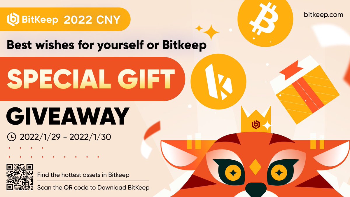 BitgetWallet's tweet photo. 🎊#BitKeep Chinese New Year Wishes Event is live.

👉RT+like+comment with your wishes to get special CNY gift.

📆29 Jan-30 Jan(HKT)

🎉The gifts are limited. First come, first served. https://t.co/oeD3LEMV5I