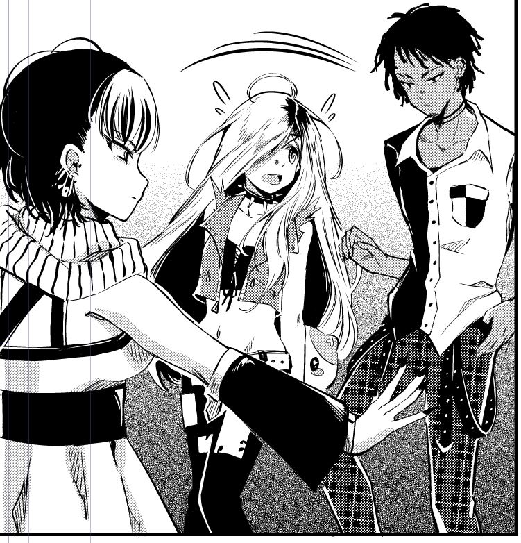 Thank you for joining stream and thank you so much to @/hazelryy @/Takeuchi_Rakeru and @/sickly_momo for all the generous raids! We will be back tomorrow on the grind at 2pm EST so hope to see you there, let's get this manga done! 💖 