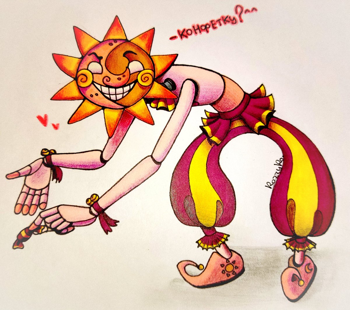 RozzyRo666's tweet photo. -Candy? ^^

#фнаф9 #securitybreach #fnafsecuritybreach #fnaf9 #sun #sunrise #солнышко #рисунок #арт #художник #ArtistOnTwitter #fnaffanart https://t.co/wnKMRfJ4fP