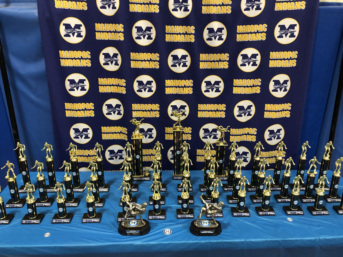 The hardware is set, gym is set now we wait!  1st annual mahopac memorial wrestling tournament! Remembering the wrestlers who came before us and who now look over us!!