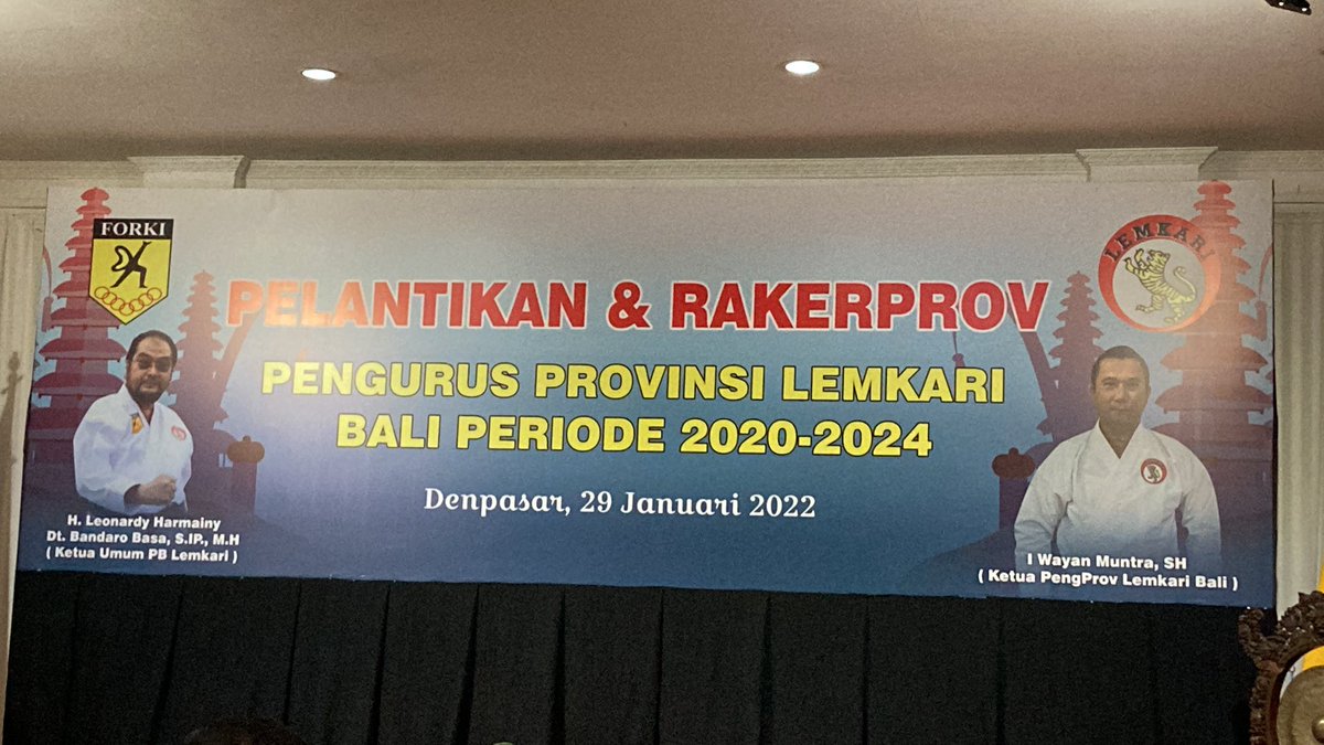 WhyGe's tweet photo. Inauguration board of Lemkari's Bali committee 2020-2024 https://t.co/j9nDJmCHOe