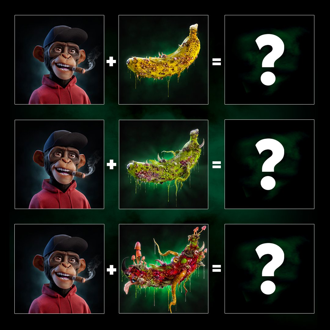Every #PRIMEAPEHOLDER can soon redeem a Poisoned Banana on our website to get an additional #INFECTEDAPE NFT🍌🧪

RT if you want to see a full Sneak Peek ... 👀