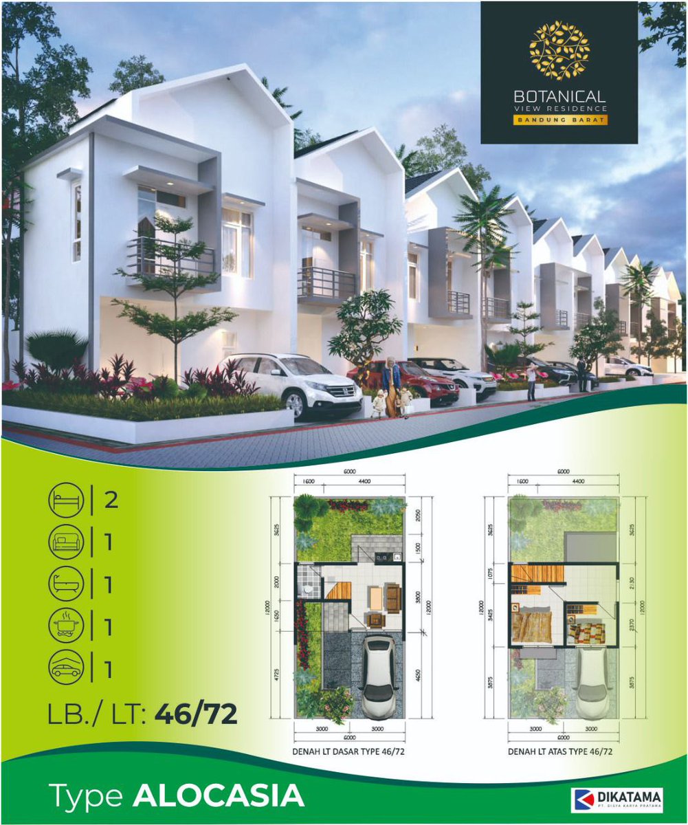 Rumah villa viral 400jtan city view bandung 10 menit dari tol padalarang