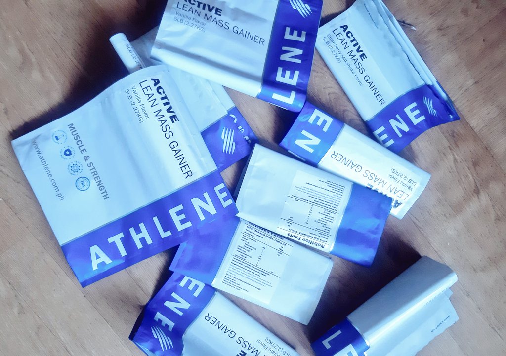 RM888_'s tweet photo. Naku #Athlene baka naman haha.
If you are struggling to gain lean muscle mass and bodyweight
Then, #AthleneActiveLeanMassGainer is perfect for you! It has high protein but low in calories content.
You can surely gain muscle mass with less fats.
Try it now for only P1599 :) https://t.co/mikHX7qV3h