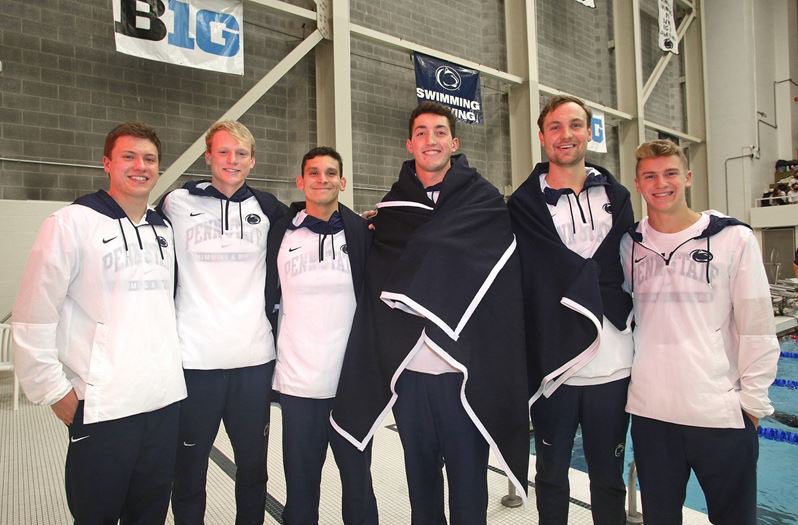 Penn State Men’s Swim &amp; Dive team defeats Villanova 215-81. 
Check out the recap➡️ bit.ly/3g8Dl1W