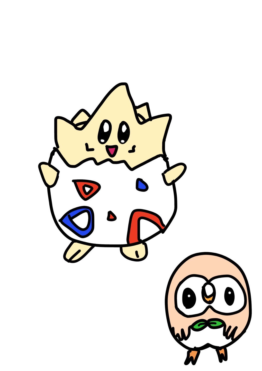 تويتر ゼニとチョゲピ على تويتر また可愛いイラスト描いてくれた タイトル 最初にgetしたポケモン Pokemonlegendenarceus Pokemonlegends トゲピー モクロー T Co Zjqy8naapx