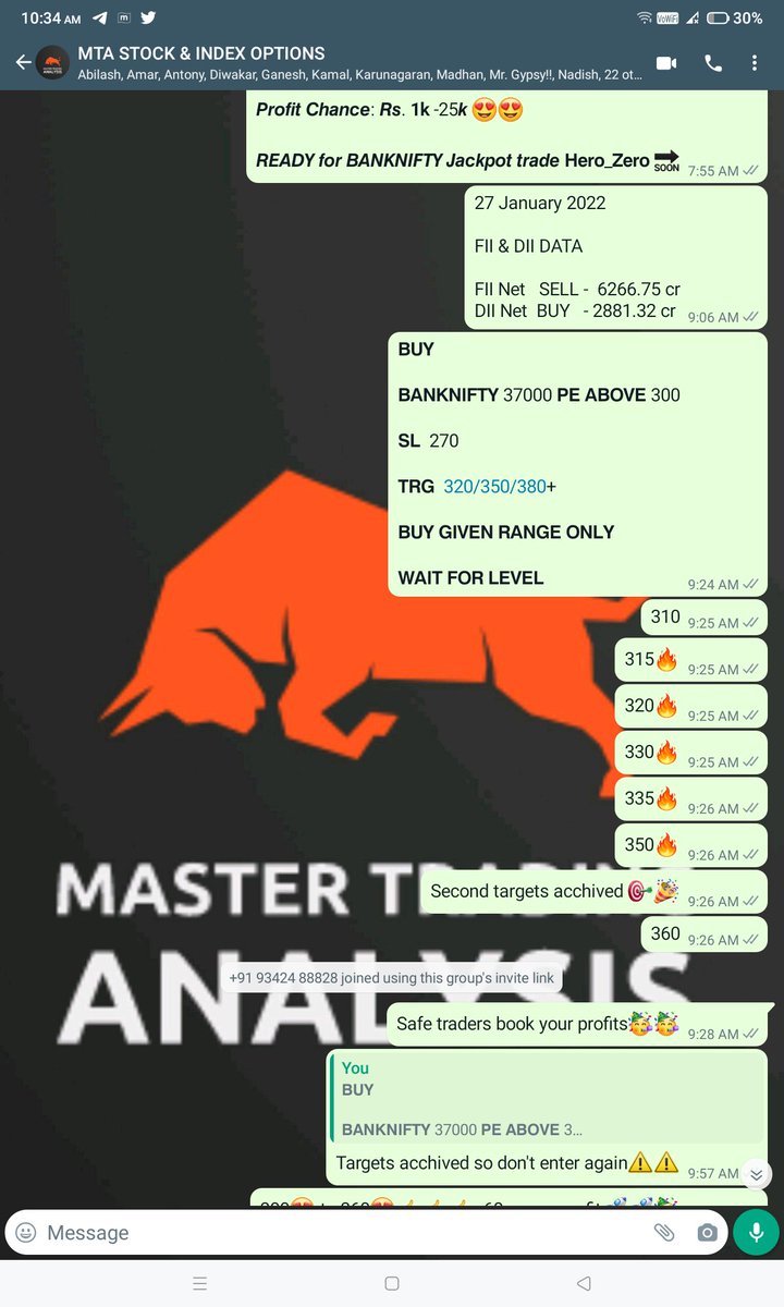 MasterTrading27's tweet photo. 28/01/2022 OPTION FREE SIGNALS🎯🎉🎊

#stockmarketindia #tamiltrader #indexoptionsignals https://t.co/q5V9jFOOjR