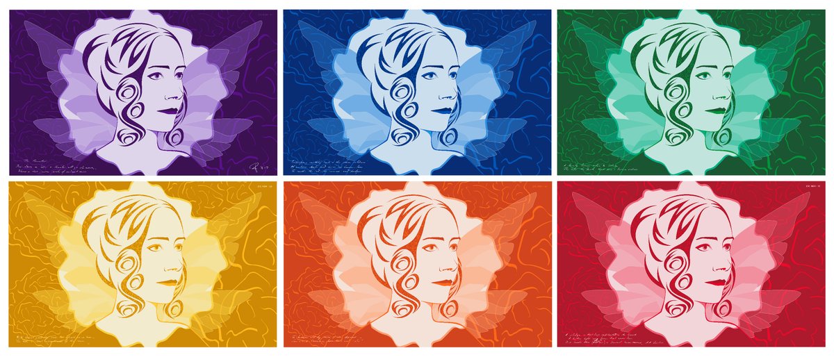 unimatrex's tweet photo. My original Ada Lovelace art series 1 of 3, 8 rainbow sets, 6 NFTs each. Individually signed and numbered. Set 7 just dropped. 
https://t.co/DhKCceJAOU

#DigitalArt #DigitalArtist #Cardano 
#ADA #cryptoartist #AdaLovelace 
#NFT #Crypto #collectible #nftart 
#nftartist
#Art https://t.co/NxoFOjT4cX