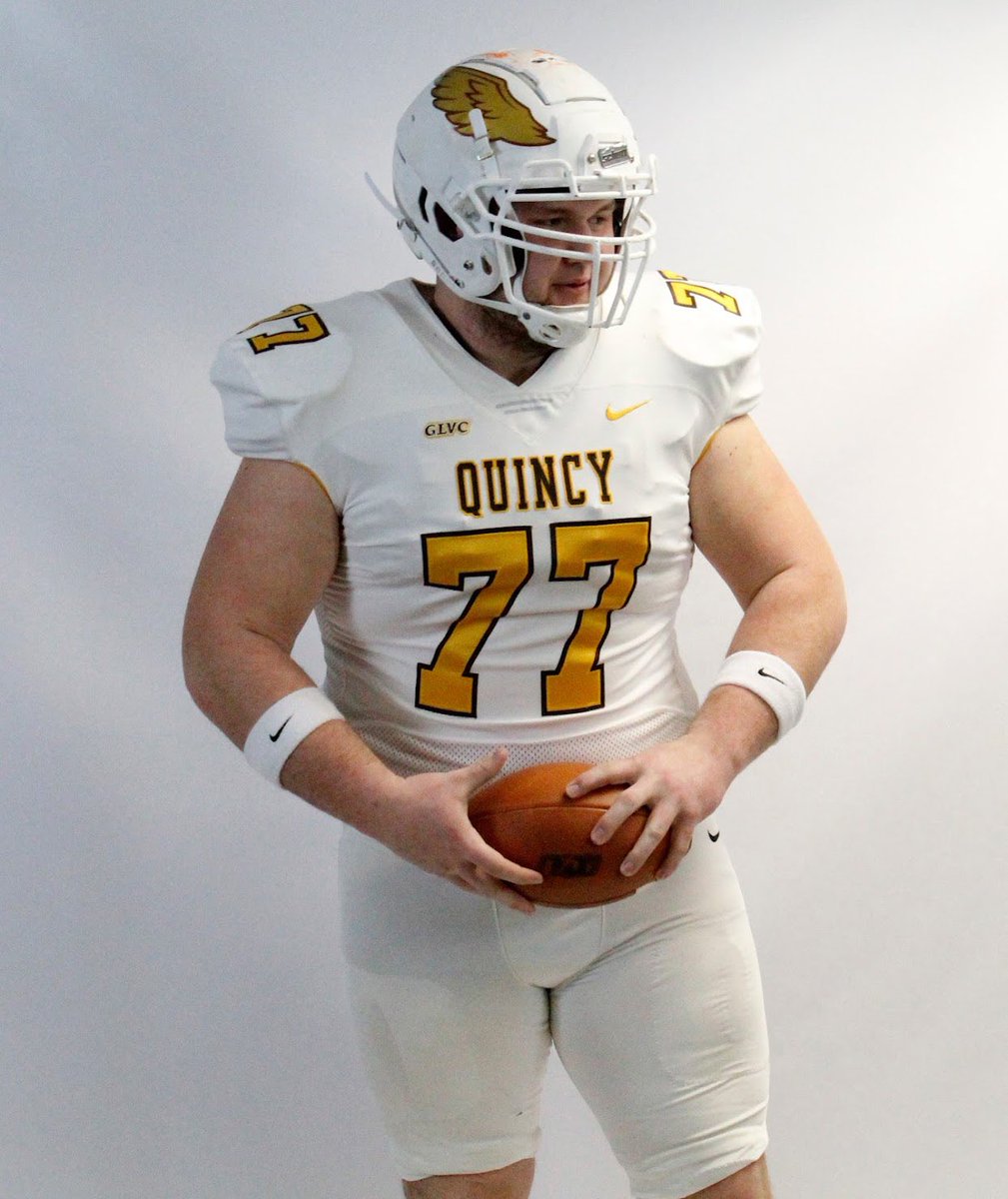 LucasSa50617428's tweet photo. I am officially committed to Quincy University to further my academic and athletic career! Thank you to all of my family and my coaches for helping throughout the way. Now it’s time to work!! 🟤🟡 let’s go hawks!!#holdtherope @QUHawks @GaryBassQU @Coach_Ladd @QUFootball https://t.co/dGxff7C0XM