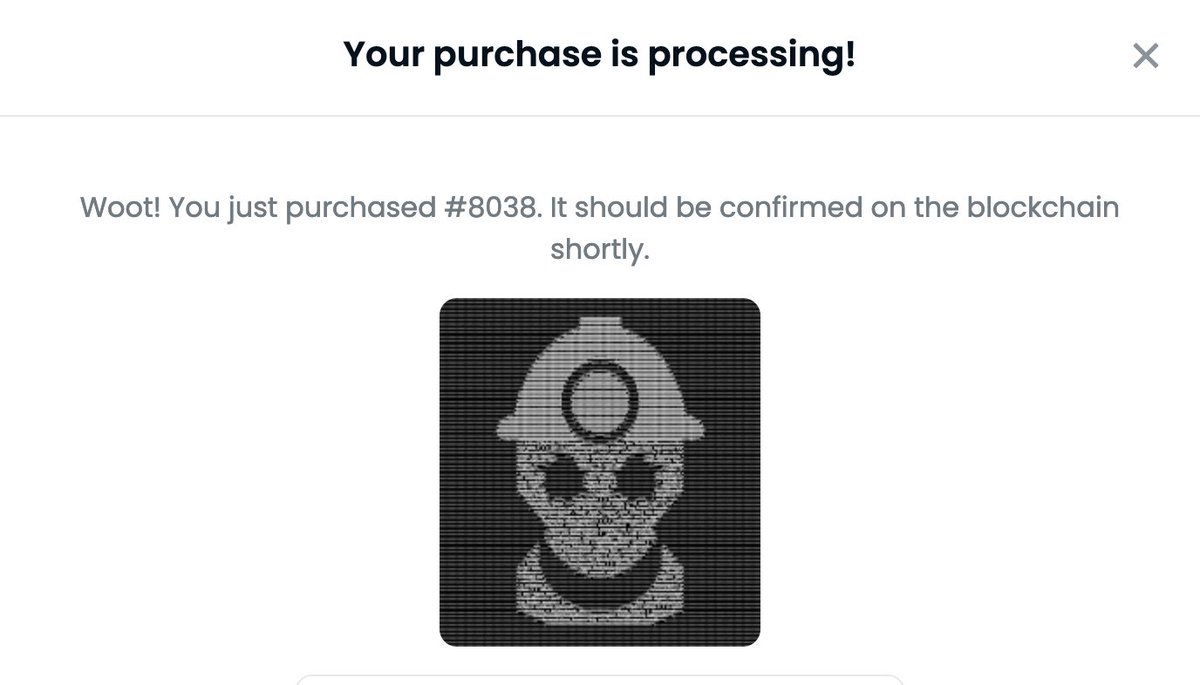 Just joined the MEV-Army <a href="/x0rart/">x0r</a> #crypto #NFTs 

A group to explore the rabbit hole with <a href="/3LAU/">Justin Blau</a>'s little brother, a smart contract wizard