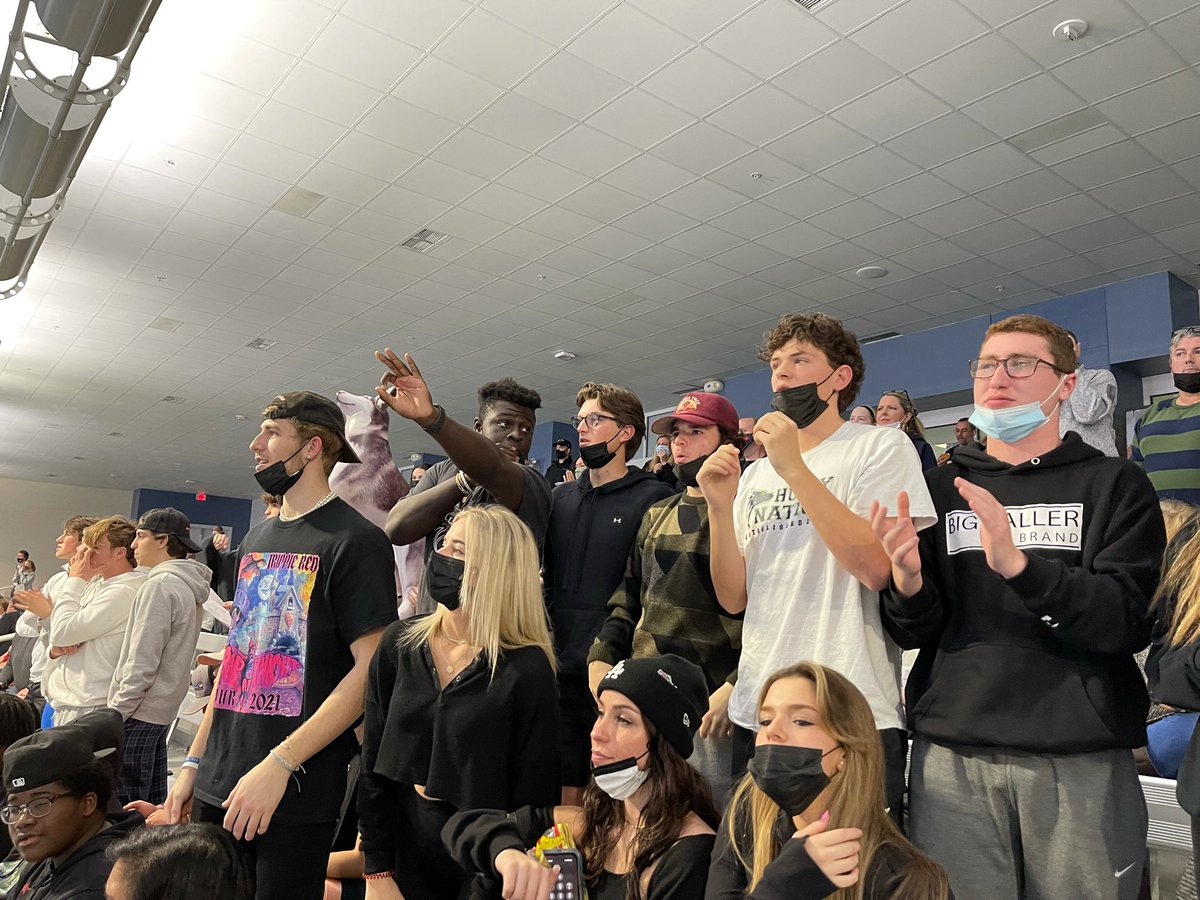 Best student section of all time!  Thanks for the support <a href="/HeritageHoolig1/">Heritage Hooligans</a>   Y’all are AWESOME!!!