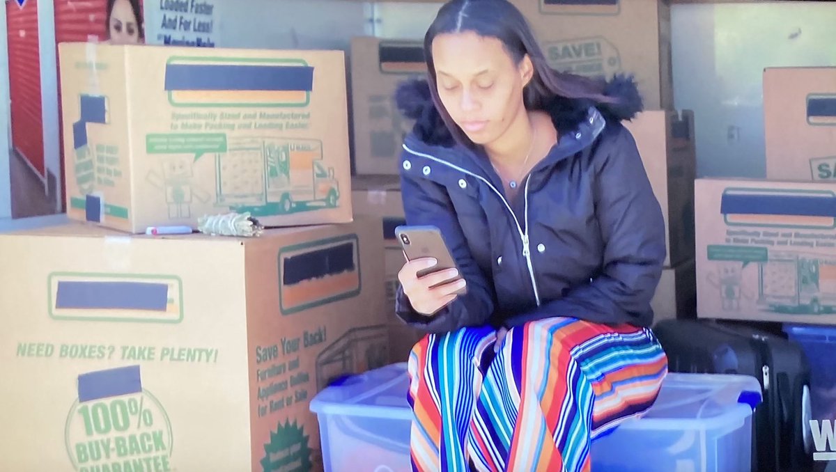 scrunchie1987's tweet photo. You’re sitting on a box, in a UHAUL, in the parking lot of a roach motel, STILL TAKING ADVICE from the lady that said this was your destiny. #loveduringlockup #loveafterlockup https://t.co/hz8zniczdK