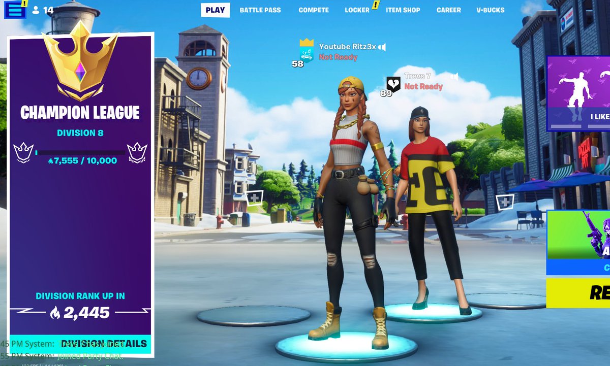 Ritz3x's tweet photo. Im officially a champion👿#fortnite https://t.co/hZPzaKwoaY