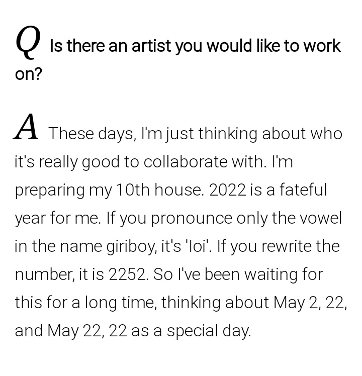 grboi91's tweet photo. 2252 means "giriboy" so he might drop something on 5/2/22 (may 2, 2022) as a special day for him. you're so genius siyoung ㅋㅋㅋ https://t.co/H2HgiszeZE