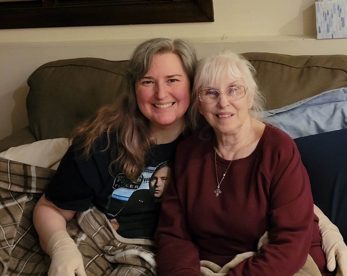 I want to wish my mom Dorothy a Happy Birthday. I tweeted this earlier but forgot to post the picture.🎂🎈🎁

#allstartrek