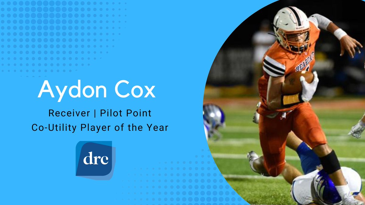 The versatility of <a href="/PilotPointHS/">Pilot Point HS</a> star <a href="/aydon_11/">Aydon“Ice King”Cox</a> is  impressive.

It's why Cox was named DRC Co-Utility Player of the Year. dentonrc.com/sports/drc-202…
