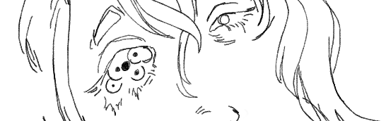 making a meteion piece and i forgot i am bad at eyes when i have to specifiy the iris