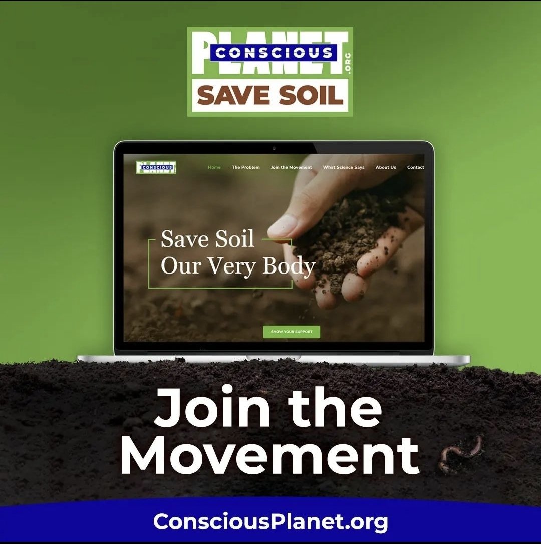 ivychee's tweet photo. Did you know that Soil degradation is the most pressing ecological challenge of our time? If we care enough,we can support by joining the Conscious Moment and share it.This is the least we could do to raise awareness &amp; the policymakers to make changes.#SaveSoil #ConsciousPlanet https://t.co/ckPj8PT9UU