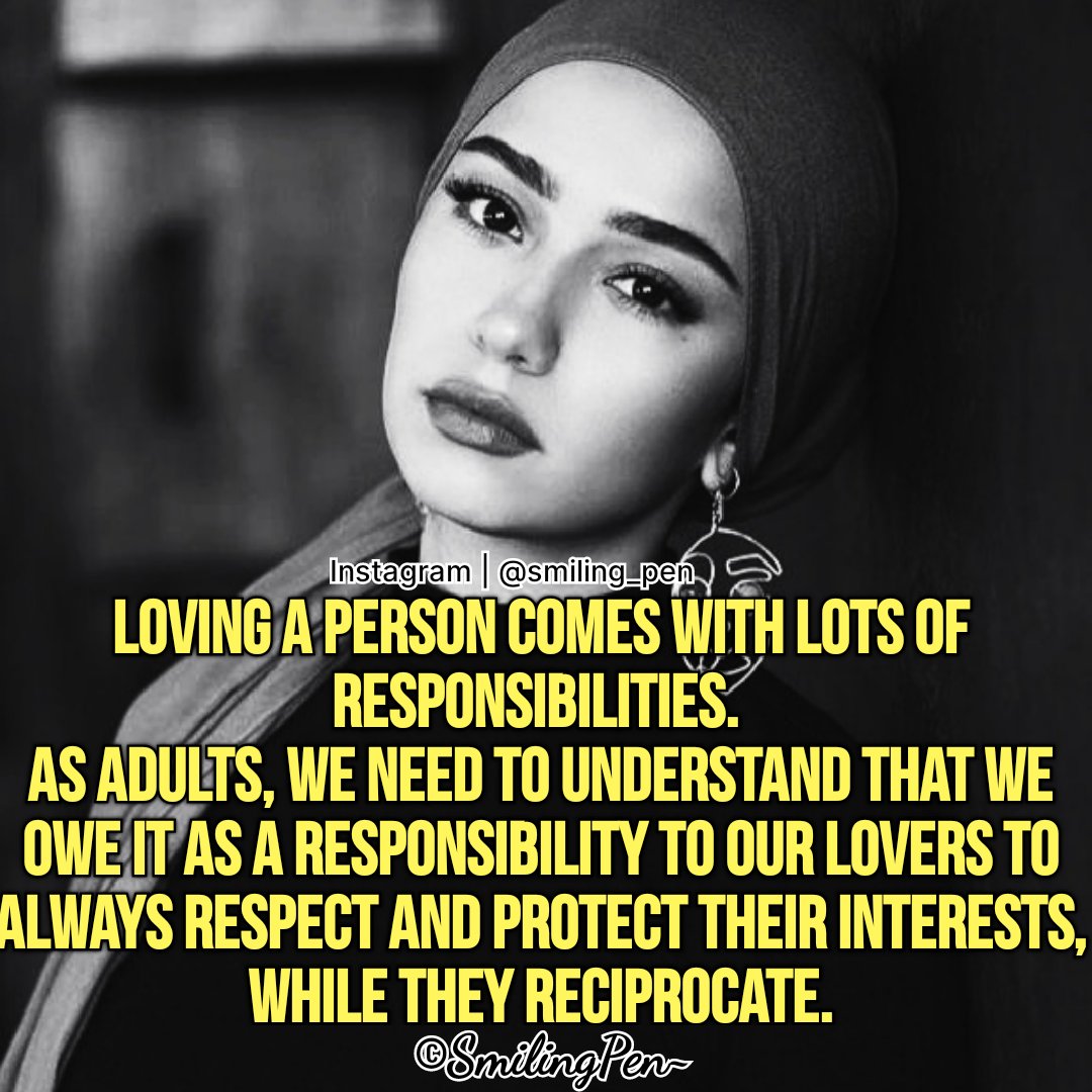 SmilingPen's tweet photo. Falling in love comes with lots of responsibilities, always ensure that you're ready for the commitment, before you get yourself committed.
Follow my page for more love.
#lovequotes #smilingpen #WritingCommunity #words #AhmadiyyaKhilafat #AcademicChatter https://t.co/kThFvshPJy