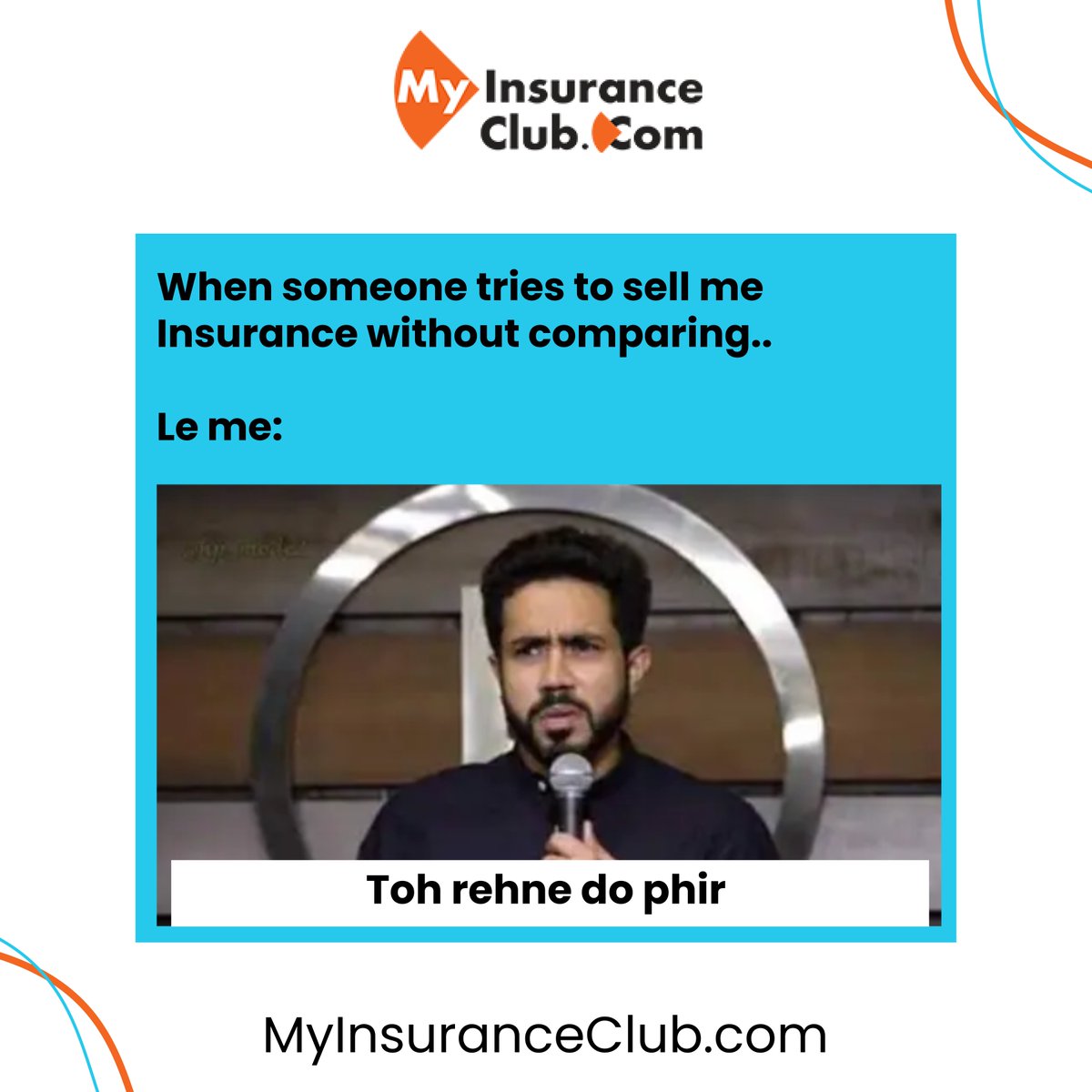 MyInsuranceClub's tweet image. My reaction when someone does this to me! Visit myinsuranceclub.com to compare and buy insurance for yourself and your family.
.
.
.
.
#myinsuranceclub #insurance #insurancememe #healthinsurance #terminsurance #rehnedophir #memegram #memeoftheday