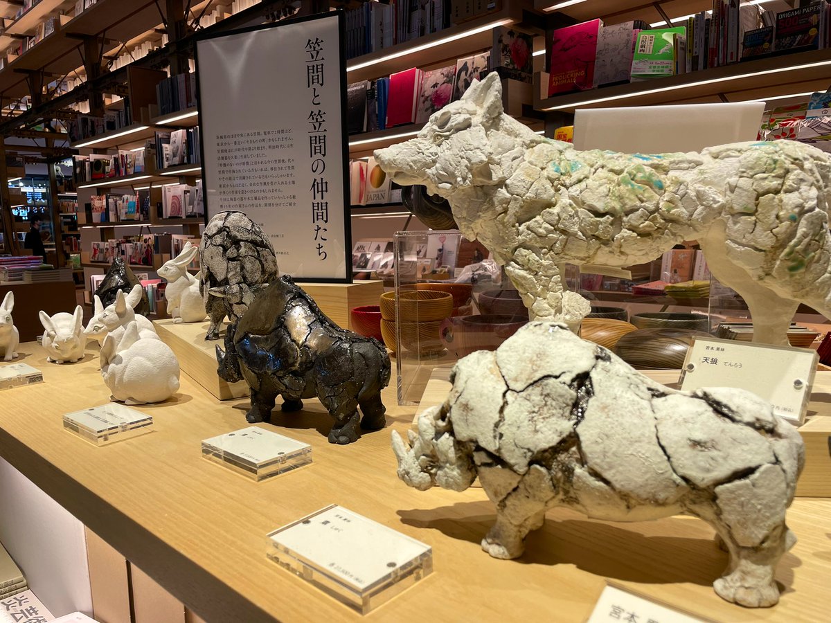 ○宮本果林さん 動物をモチーフに現代アート系の作品を作られる果林