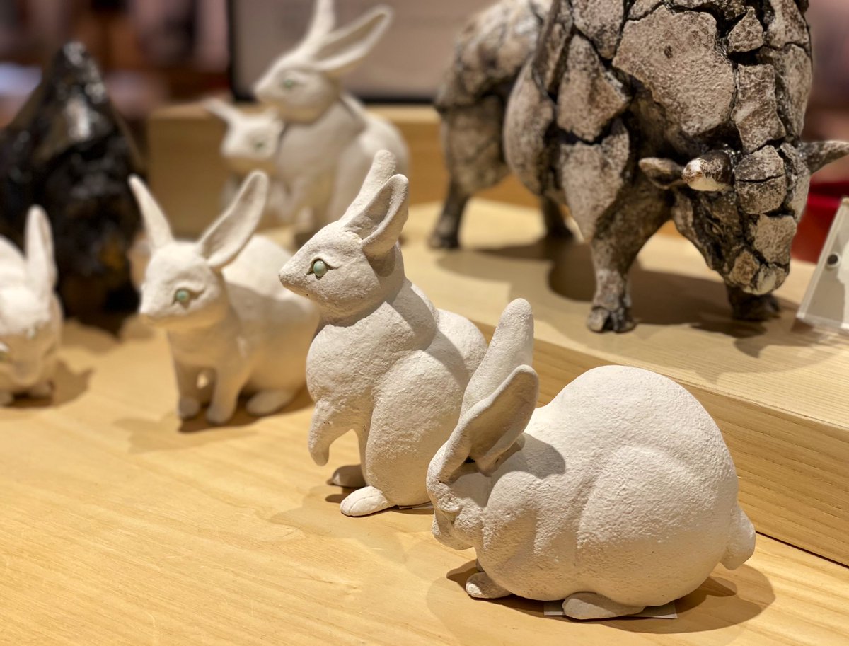 ○宮本果林さん 動物をモチーフに現代アート系の作品を作られる果林