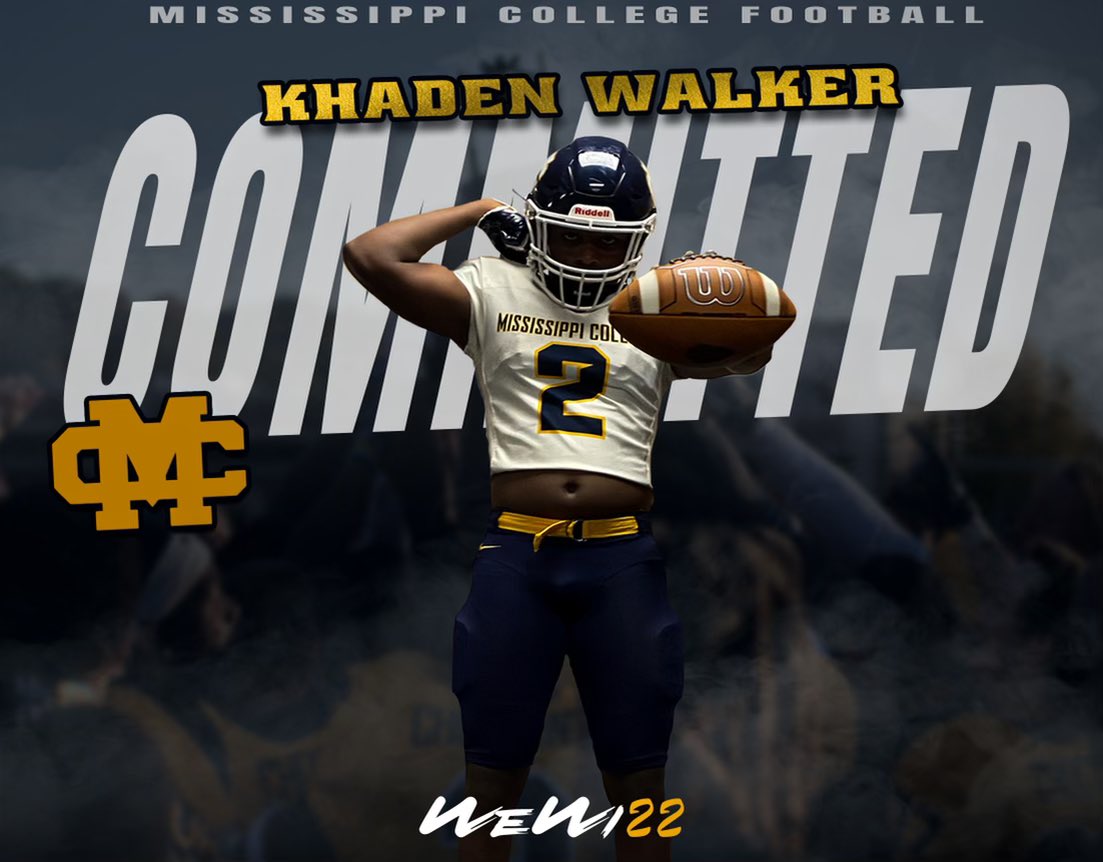 Committed 💛💙!! <a href="/GoChoctaws_FB/">Mississippi College Football</a> <a href="/CoachRasMC/">Paul Rasmussen</a> #GoChoctaws #WeWill