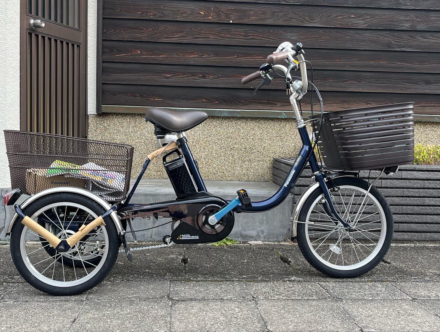 Panasonic ビビライフ BE-ELR832 電動三輪自転車