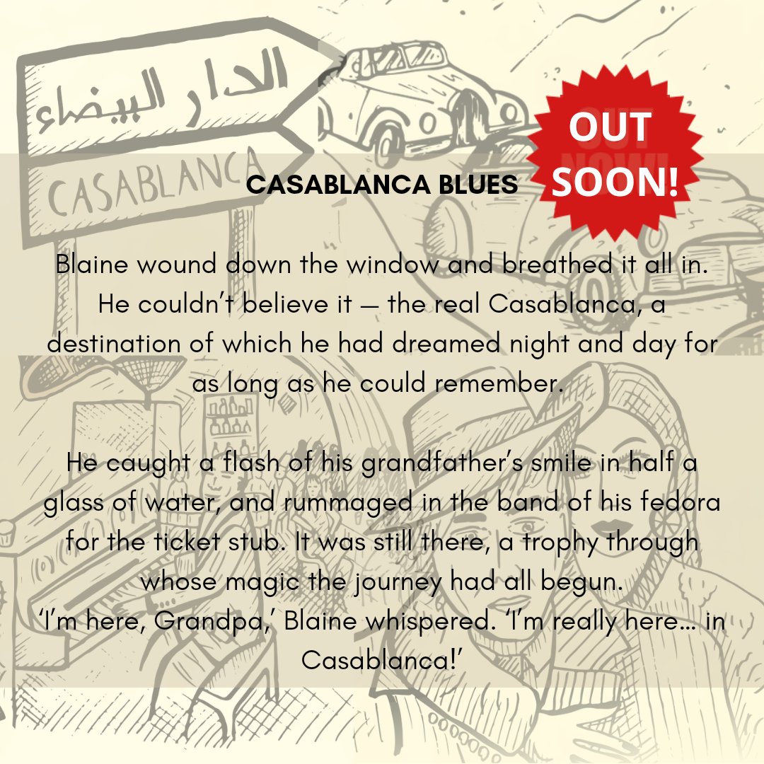 HumanStew's tweet image. A sneak peek from 'Casablanca Blues', which will be available on Amazon SOON!
