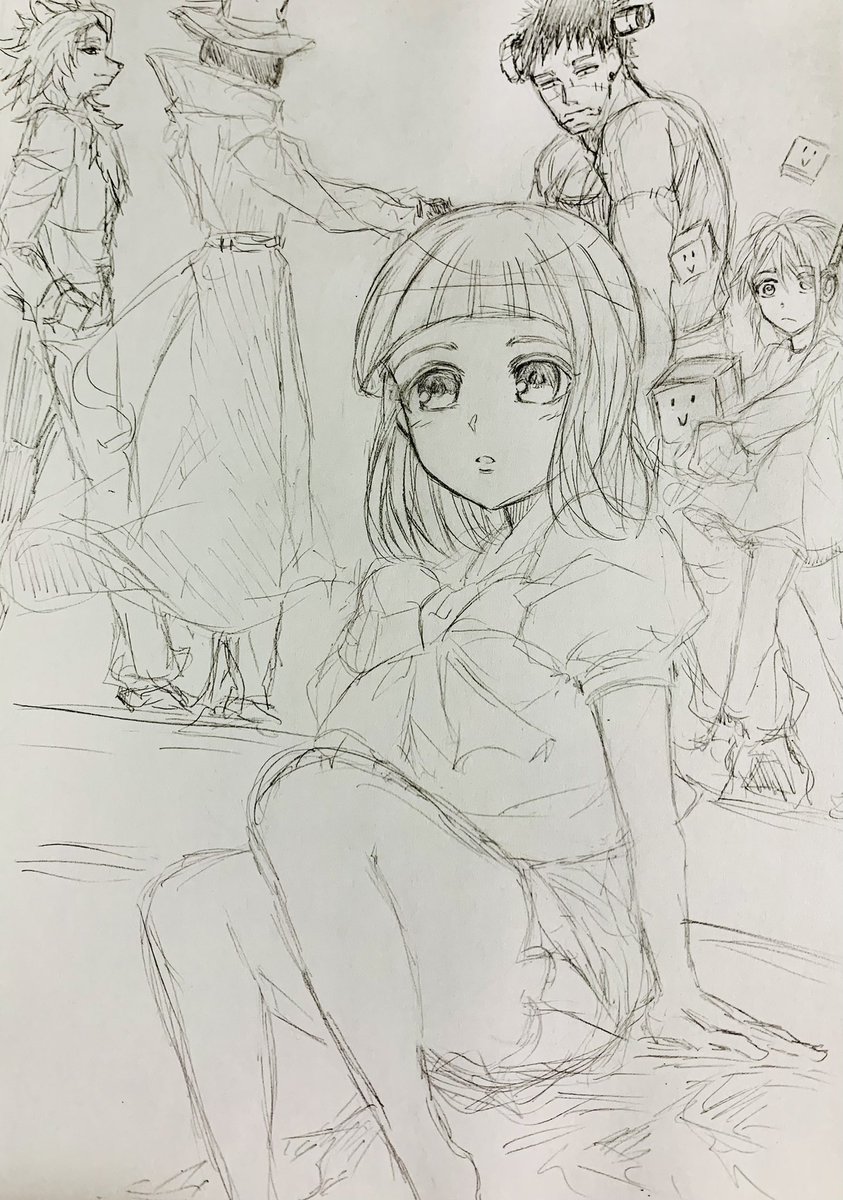 人外と少女を描きたかった 