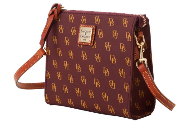 Nikaskw's tweet image. Dooney &amp;amp; Bourke #dooneyandbourke

Perfect for a Birthday, Valentine’s, Just Because, or Make up gift. 
$150

One inside pocket. One inside zip pocket. Inside keyhook. Detachable strap. Strap drop length 26". Lined. Top zip