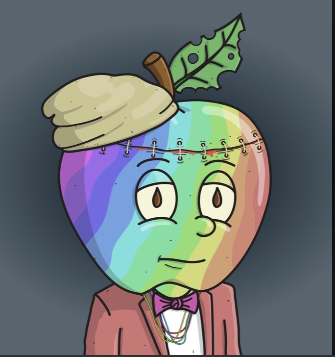 jamNAforeva's tweet photo. WOOOOO ! ! ! #mintday Thank you everyone at @AppleHeadsNFT for launching this project. One small step for apple, one giant leap for applekind. Love the artwork and im gonna be happy supporting you guys every step of the way. #applefam @CocoLettuce @HarleyMossART @CoMaNFT1 https://t.co/W70SUGV2FF