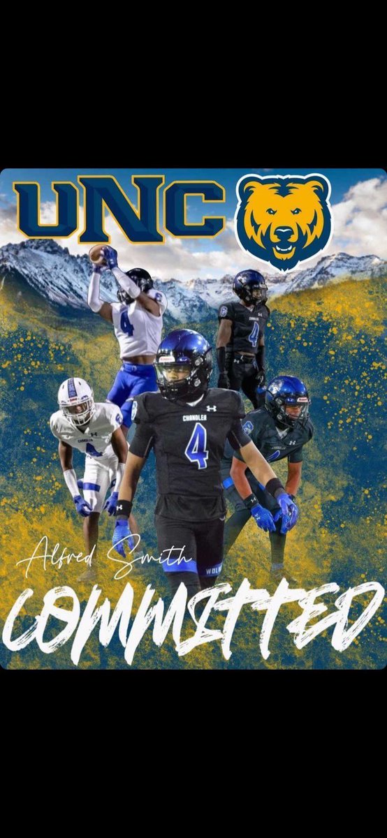Alfred Smith (@smitt6o2) on Twitter photo Done Deal. 🔵🟡 <a href="/UNC_BearsFB/">Northern Colorado Football</a> <a href="/87ed/">Ed McCaffrey</a> <a href="/coachscottyd/">S. Darnell</a> <a href="/GarretsonRick/">Coach G</a> @VaughtCoach Done Deal. 🔵🟡 <a href="/UNC_BearsFB/">Northern Colorado Football</a> <a href="/87ed/">Ed McCaffrey</a> <a href="/coachscottyd/">S. Darnell</a> <a href="/GarretsonRick/">Coach G</a> @VaughtCoach