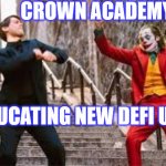 cryptowithgopal's tweet photo. If you’re new to DeFi, check out CROWN-Academy to have a good understanding of everything DeFi has to offer and cut down the learning curve by months.🔥
#CronosWorld #CRO #CronosWizard $CROWN @Cronos_World @cronosapp https://t.co/wTHw9tSx9x