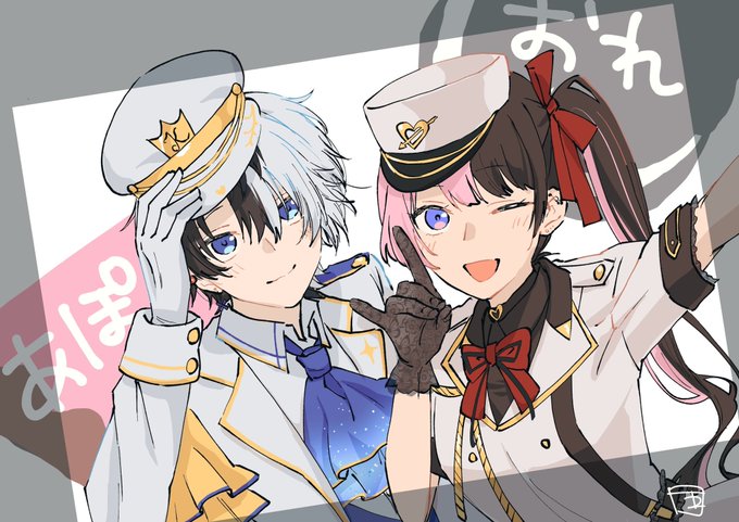 新衣装てぇてぇすぎるおれあぽ
#かみ絵いむ #ひなのの絵なの 