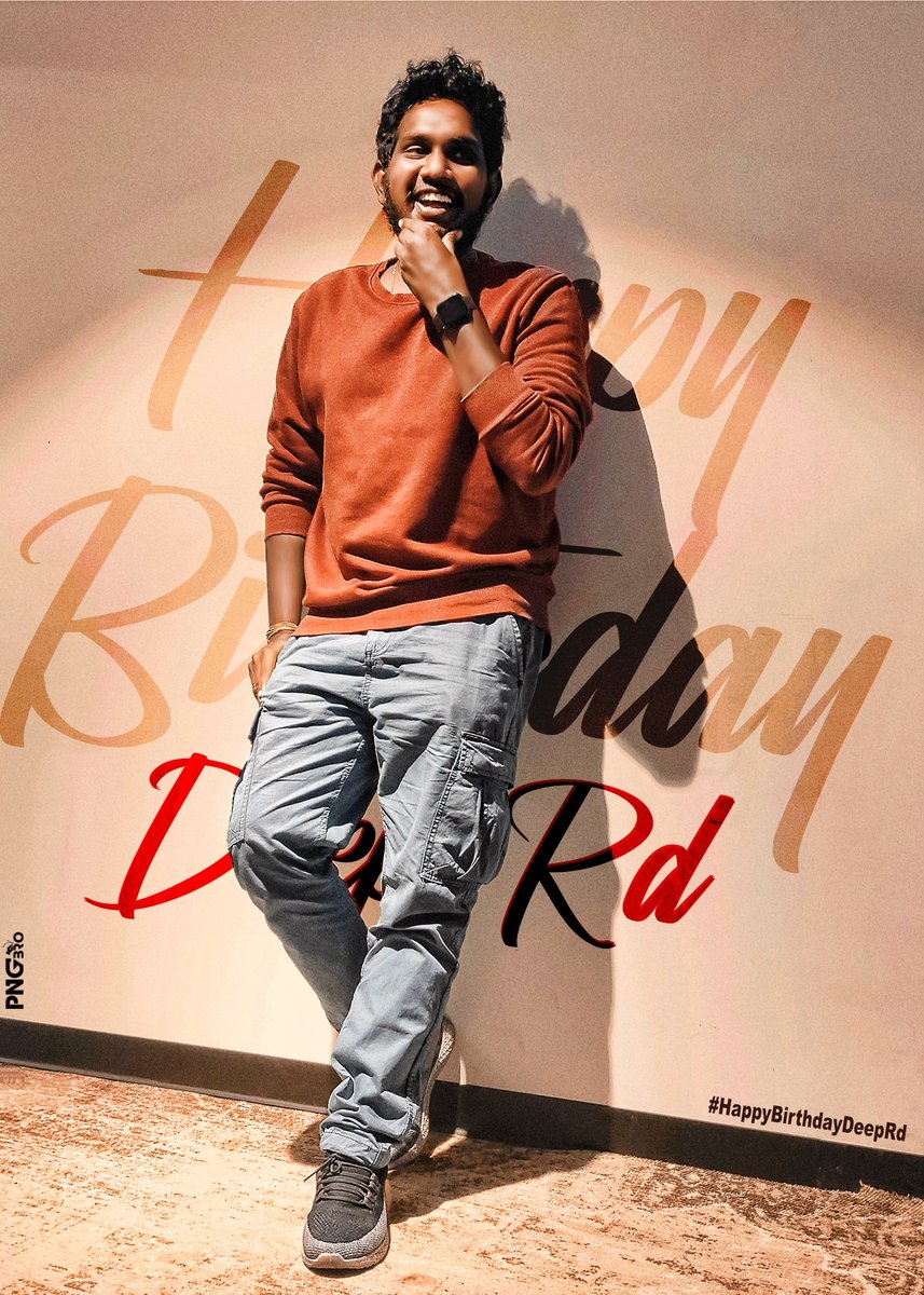 TeamPngBro's tweet photo. @TeamPngBro  Wishing a Very Happy Birthday to Our #PngBro Creators @IamDeepRd 

Have Great  &amp; Successful Year   
#HappyBirthdayDeepRd https://t.co/32zdRi1hji