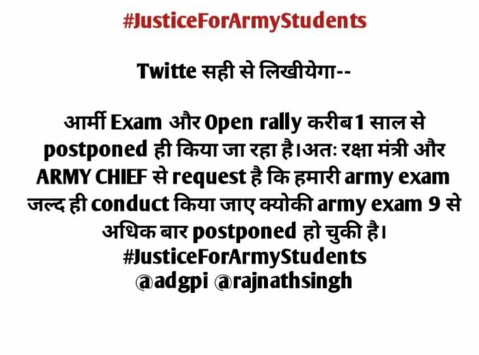 BilalKh72832500's tweet photo. #JusticeForArmy Students https://t.co/0yRB7xq6Rj