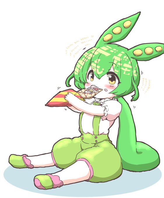 #どんどん土曜日ずんだもん
毎月9の付く日はクレープの日!!美味しそうに食べる生き物だと思っているので… 