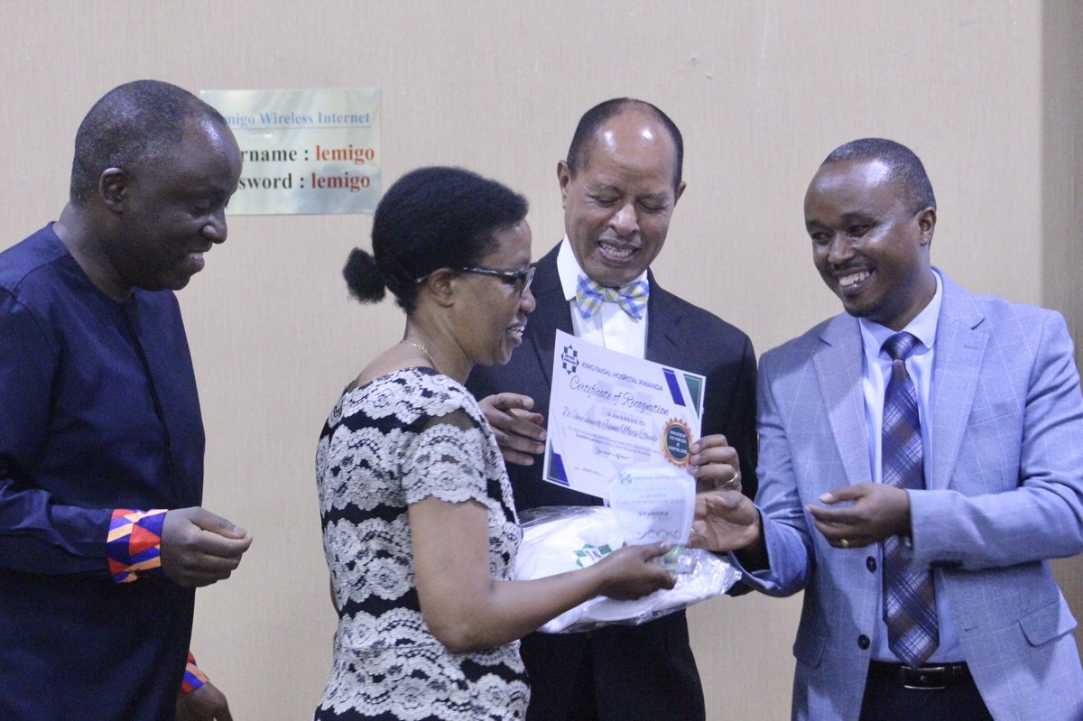 kfaisalhospital's tweet photo. King Faisal Hospital Rwanda staff met for an evening to share successes for the previous year and set targets for 2022. 

Management rewarded outstanding staff who went above and beyond to help patients as well as long serving employees. https://t.co/WG00txbElB