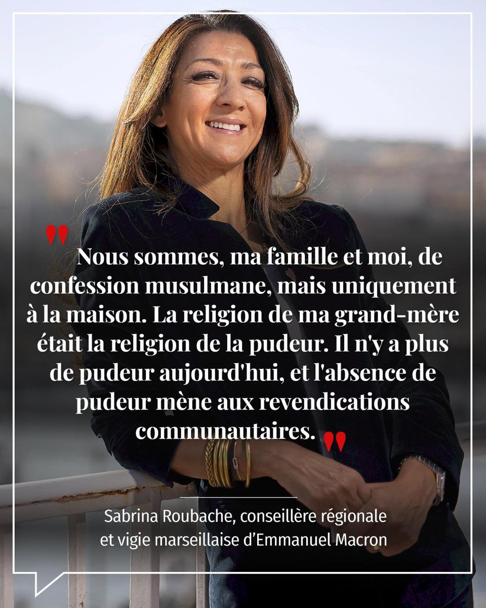 « Dans Moi la France, je la kiffe ! », <a href="/SabrinaRoubache/">Sabrina Roubache</a>, vigie marseillaise du président, revient sur ses choix, ses combats, ses valeurs. bit.ly/3rXjcBu