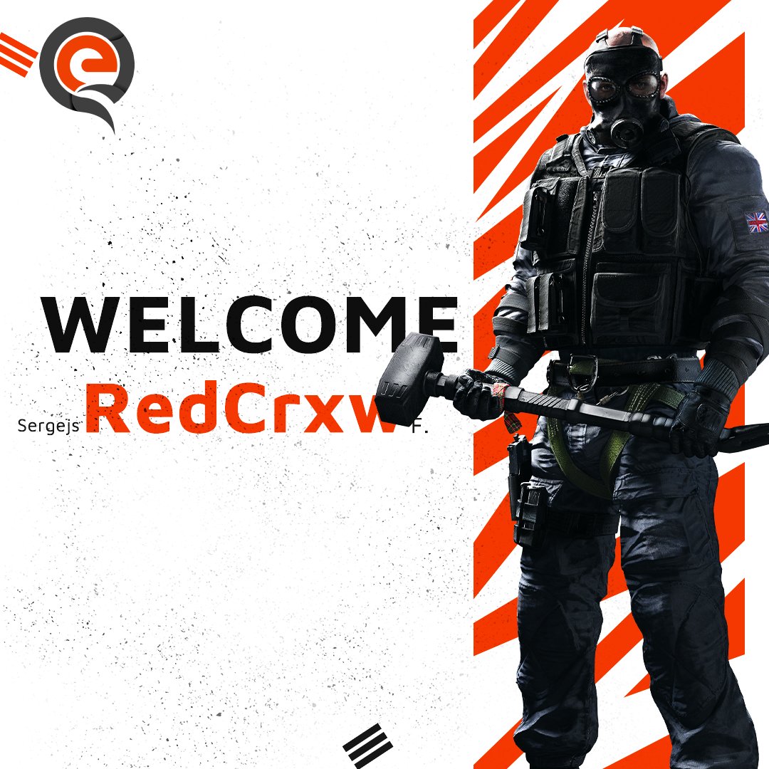 E_QualityGaming's tweet image. 📢WELCOME

Wir freuen uns, Sergejs @RedCrxw F. als unseren fünften Mann im #eQR6 Line-Up bekannt zu geben.

Er ist eine Bereicherung für das gesamte Team und gibt uns den letzten Schub für die kommende Zeit 💥

❤️ Willkommen, Dimi!